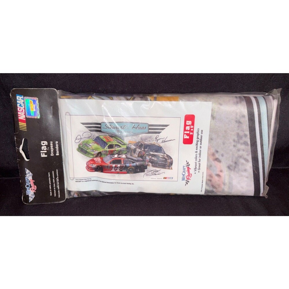 RARE 2013 WinCraft Stewart-Haas Racing Team NASCAR flag 3' X 5' NEW